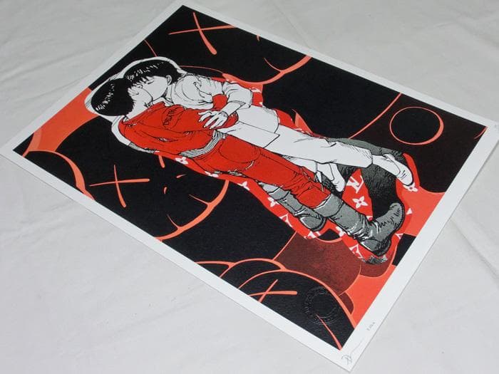 ☆DEATH NYC☆2020年☆世界限定 100枚☆KAWS☆現代アート☆