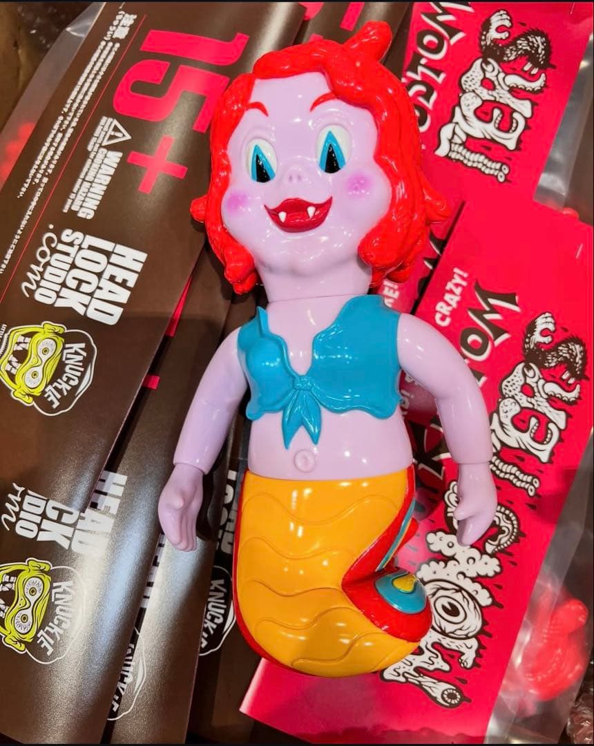 新品　Snake Fang ヘッドロック￼スタジオ　ソフビ