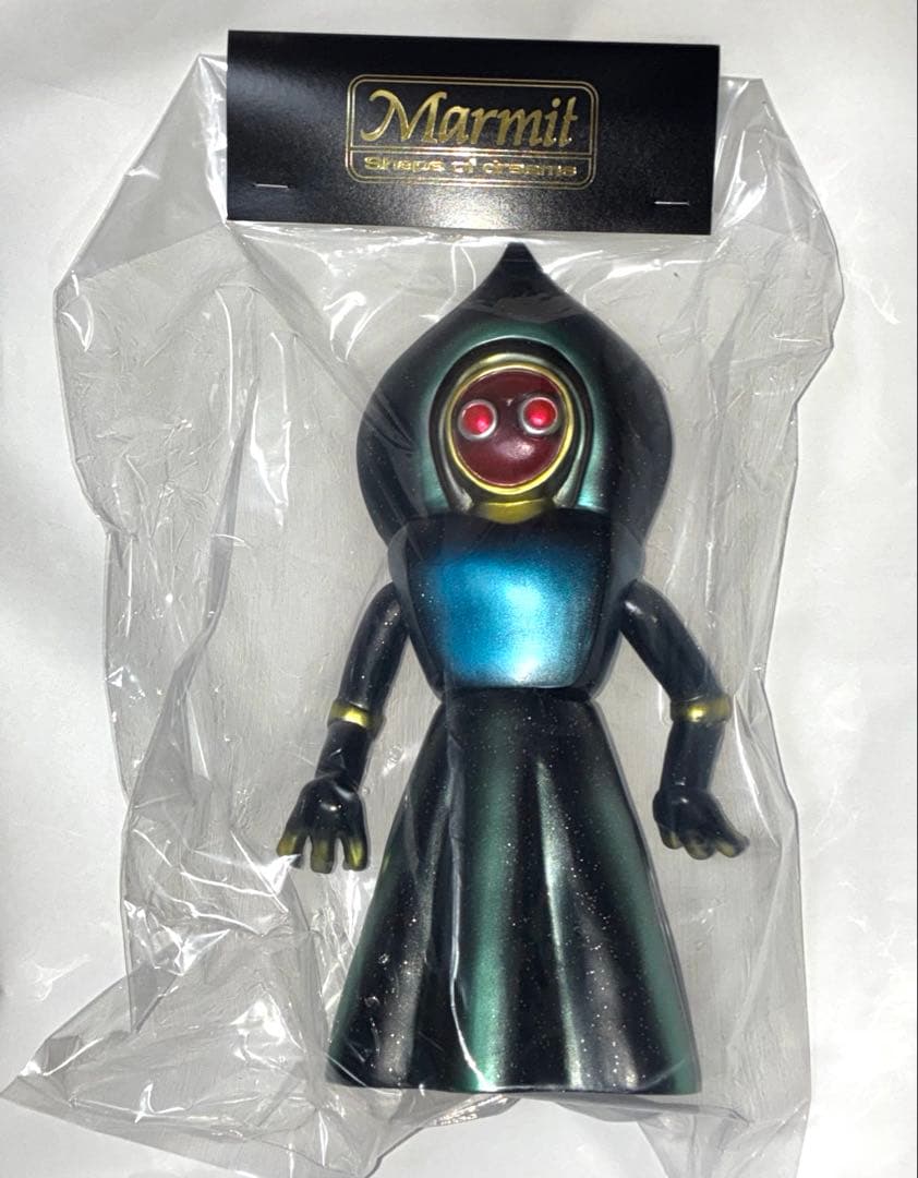 マーミット フラットウッズ モンスター ソフビ クリア 金ラメ