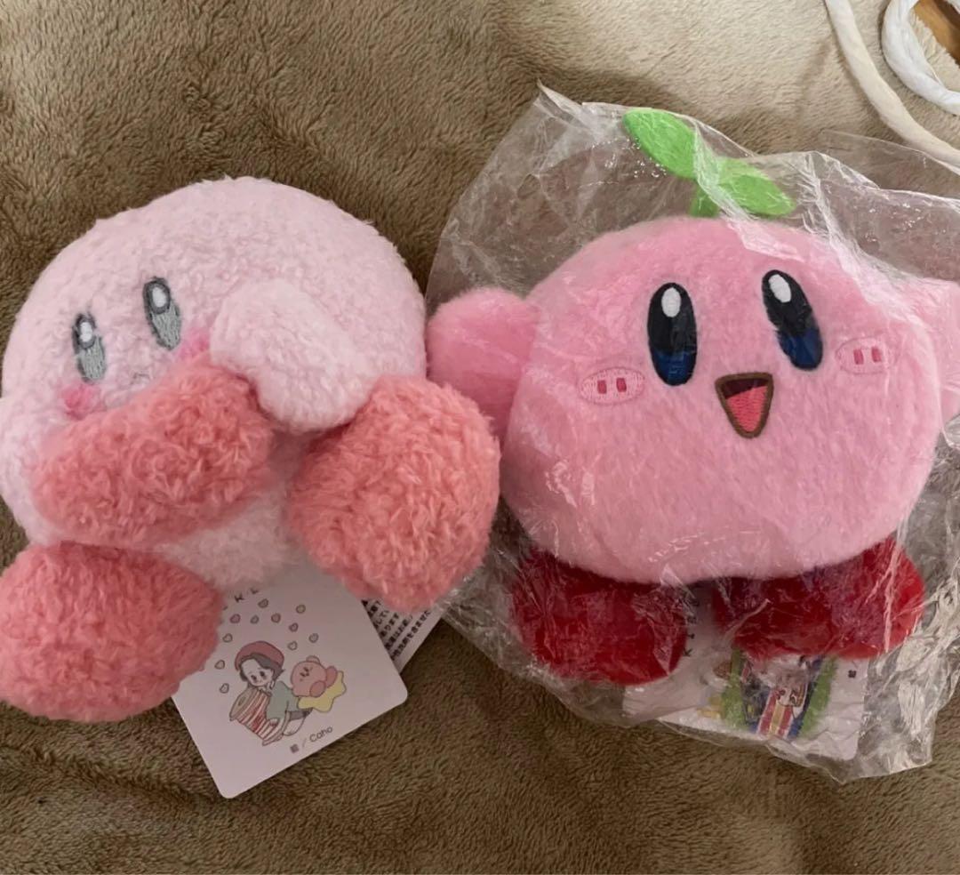 いつでもカービィ　ぬいぐるみマスコット　2点