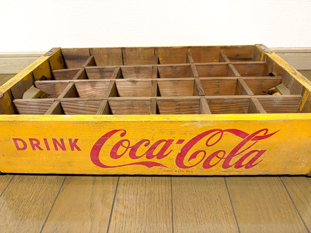 コカ・コーラ 木箱 ビンケース ヴィンテージ アンティーク Coca-Cola