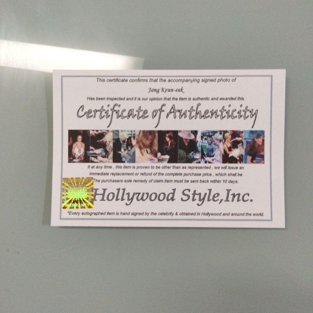 セール中…チャン・グンソク直筆サイン入り超大型写真…Jang Keun-suk