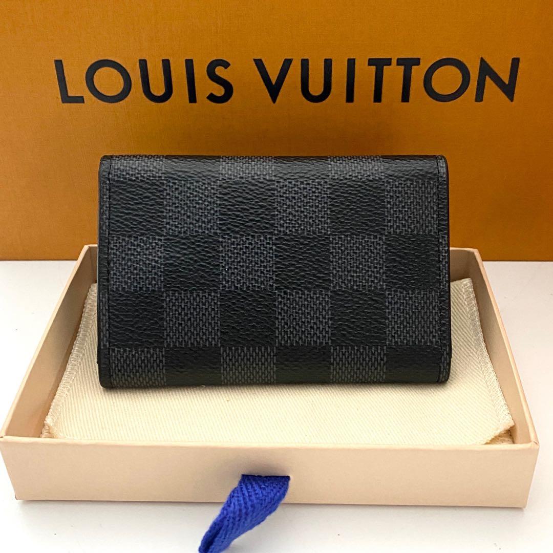 使用わずか　ルイヴィトン　ダミエグラフィット　キーケース　6連　現行モデル