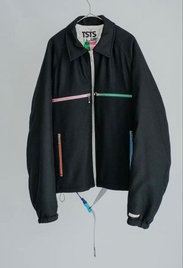 【TSTS】MULTI COLOR ZIP BOMBER JACKET