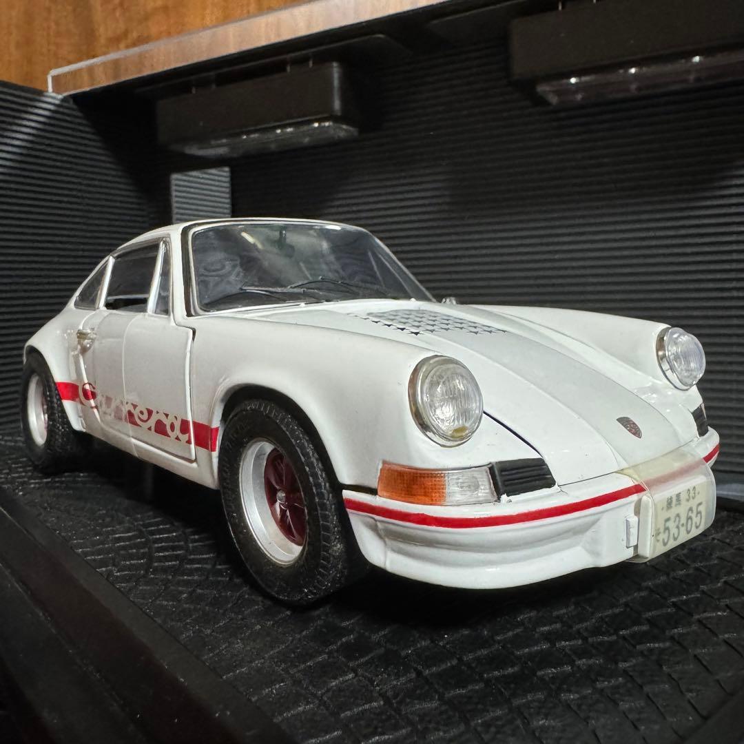 絶版未展示品 京商1/18 サーキットの狼 ポルシェ911 カレラ RS ’73