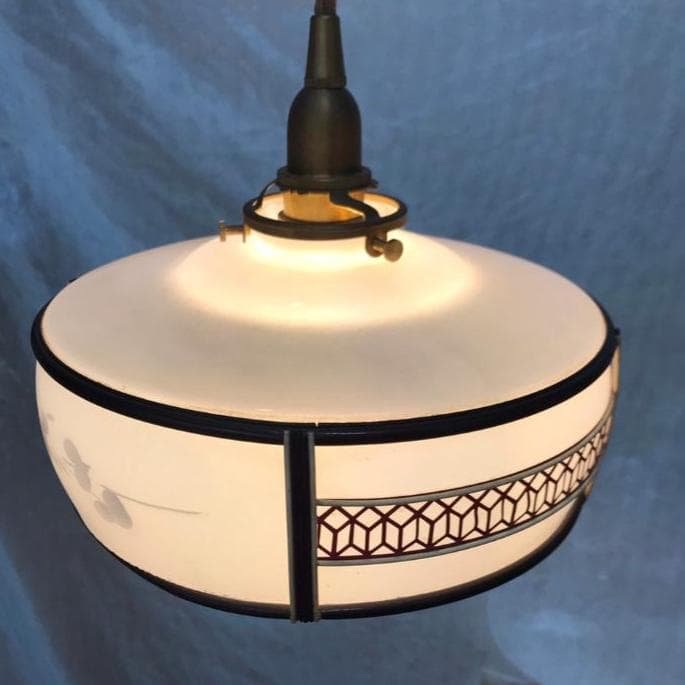 電傘　ランプシェード　金具付き　⑥