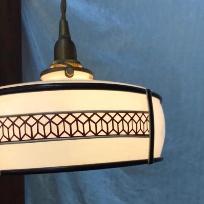 電傘　ランプシェード　金具付き　⑥