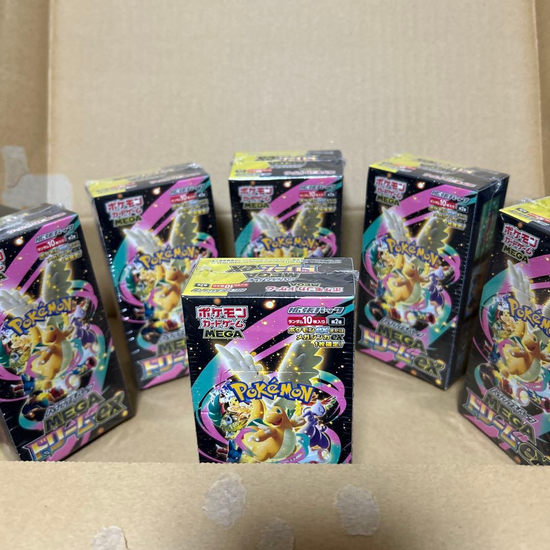 ポケモンカードゲーム メガドリームex 6BOX
