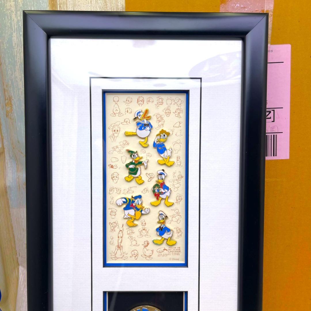 限定品 レア★ドナルドダック 65周年　スタンプアートギャラリー
