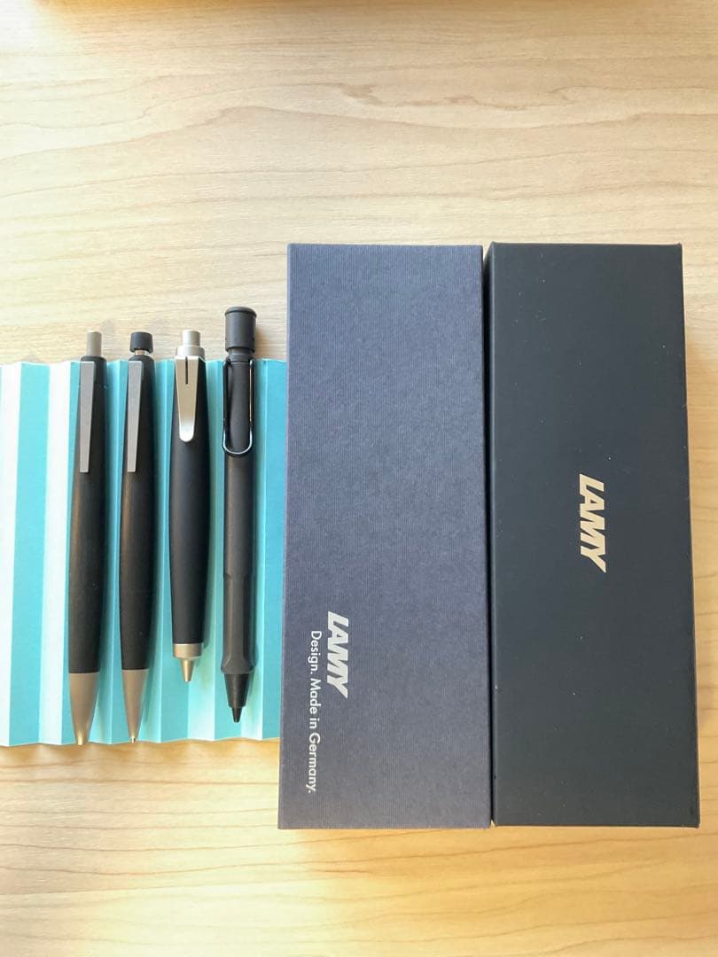 LAMY シャープペンシル 3本、多色ボールペン　セット