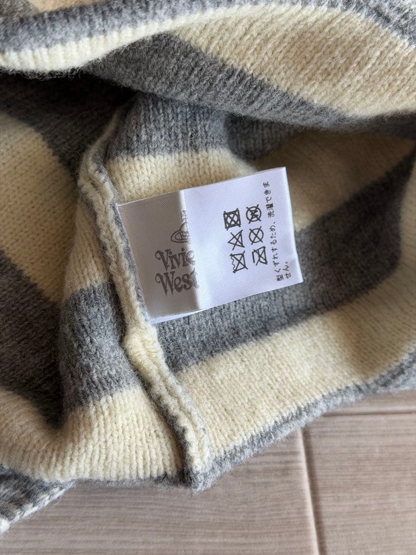【希少】Vivienne Westwood ニット帽 グレー