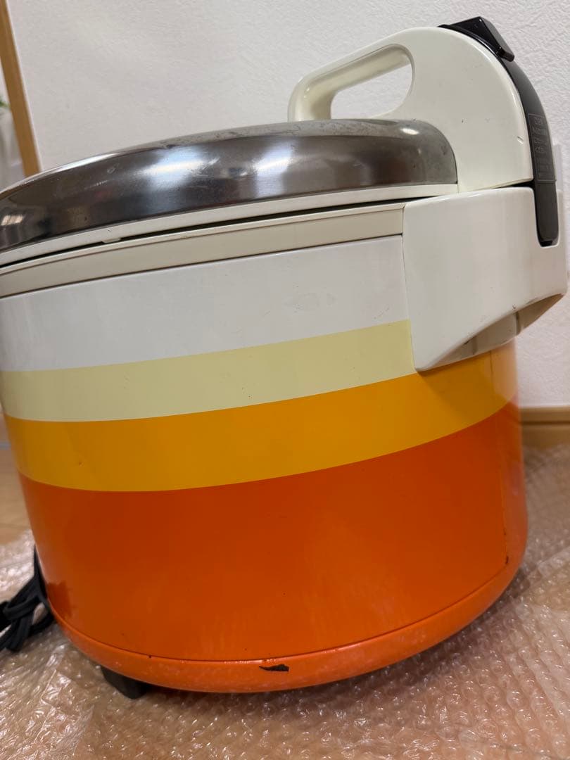 National 炊飯器 オレンジ・イエロー