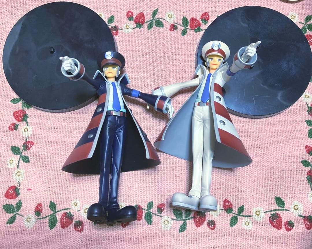 ポケモンBW サブマス　ノボリ　クダリ プライズフィギュア