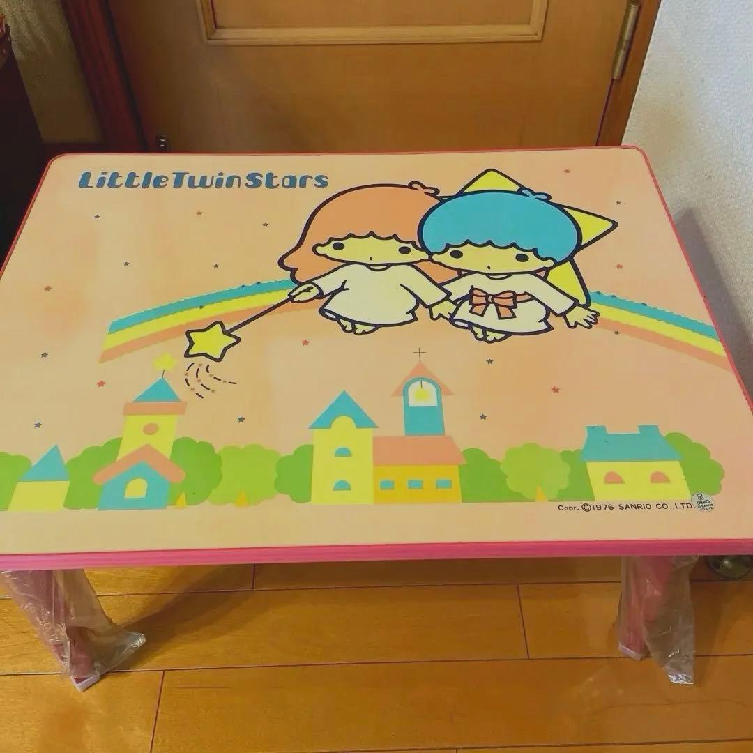 49年前　未使用　昭和レトロ キキララ　テーブル