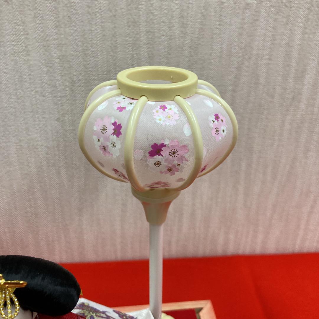 K６ 美品！可愛いケース人形　巾42㎝位　親王ケース　ひな人形ケース