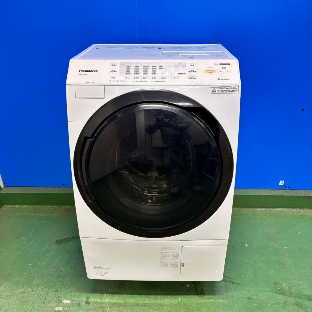541 パナソニック　ドラム式洗濯機　乾燥付　10/6キロ　一人暮らし　左開き