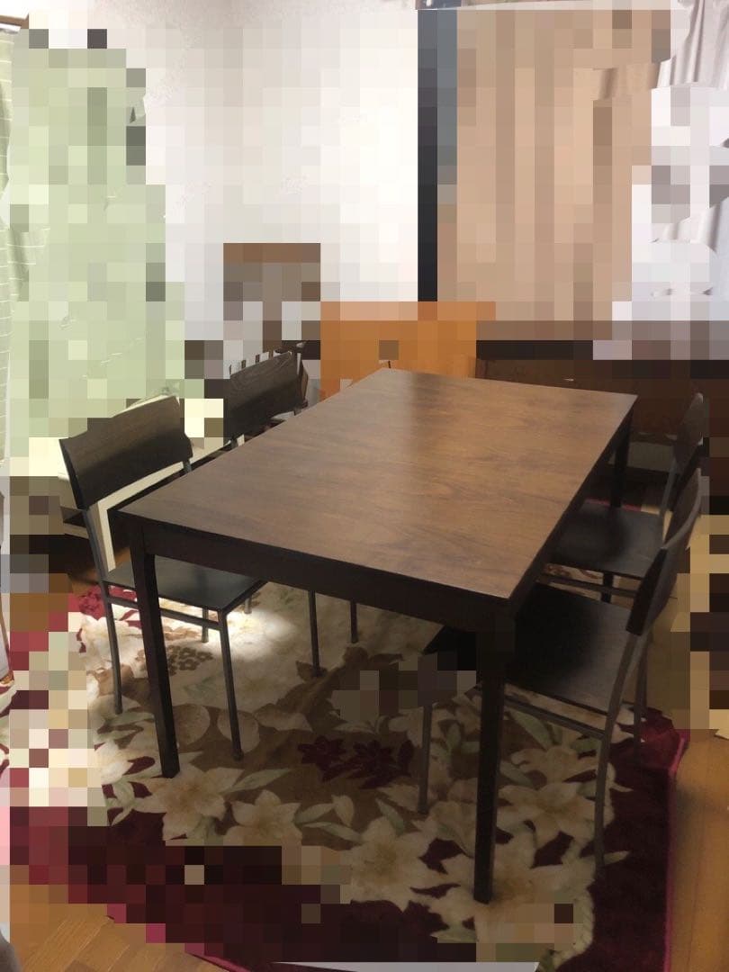 ⭐︎オススメ⭐︎アクタス　ダイニングテーブル　椅子４脚セット