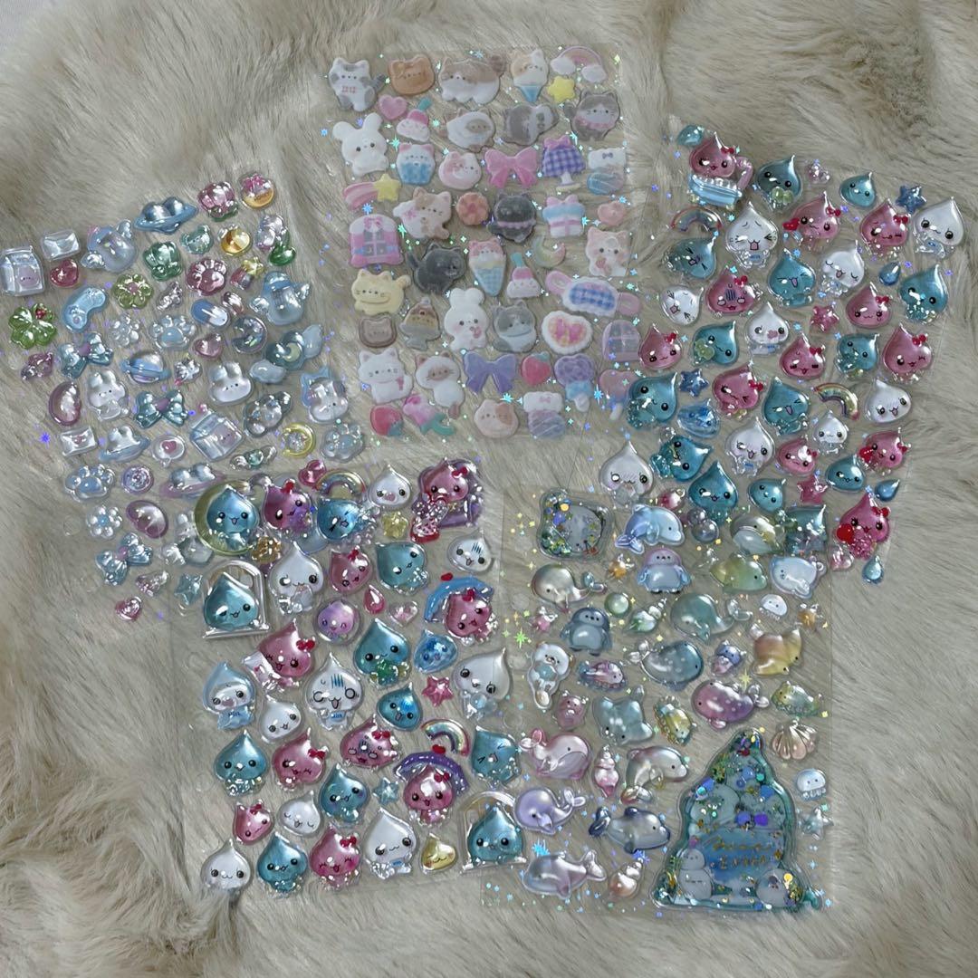 ボンボンドロップシール リフィルおすそ分け 20枚セット クリアシール帳付