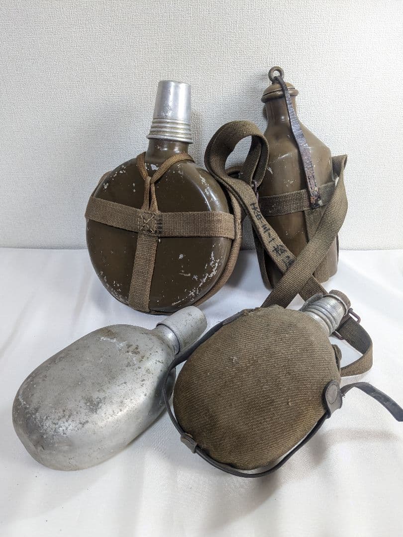 戦時中 アルミ 水筒 当時物 日本軍 まとめ売り