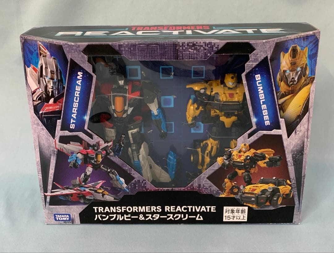バンブルビー＆スタースクリーム 「トランスフォーマー REACTIVATE」