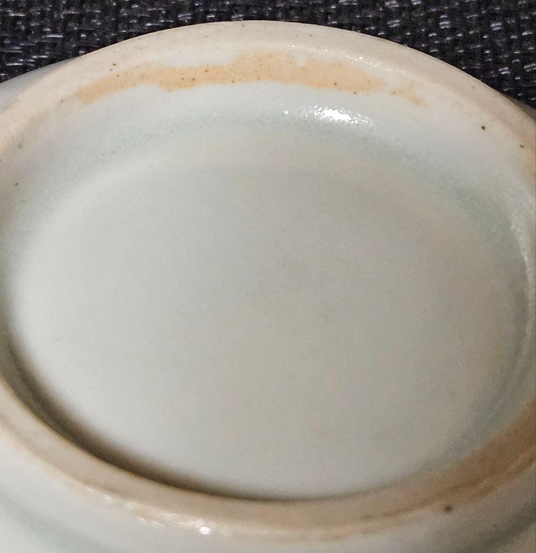 【李朝コレクター放出品❗01.】李朝白磁　分院手　小皿　2客　時代産地不明❗