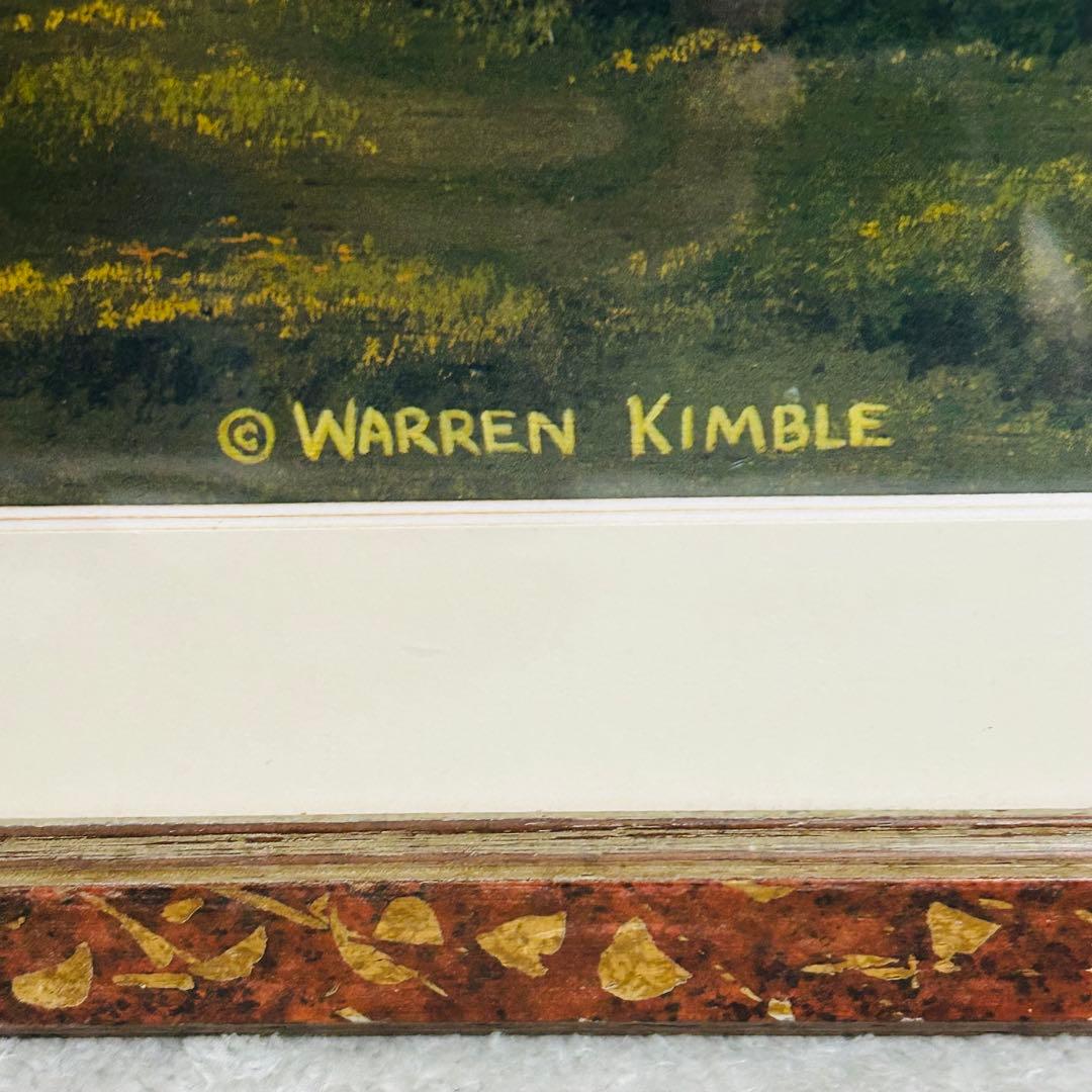 ウォーレン・キンブル 額付き ポスター印刷画