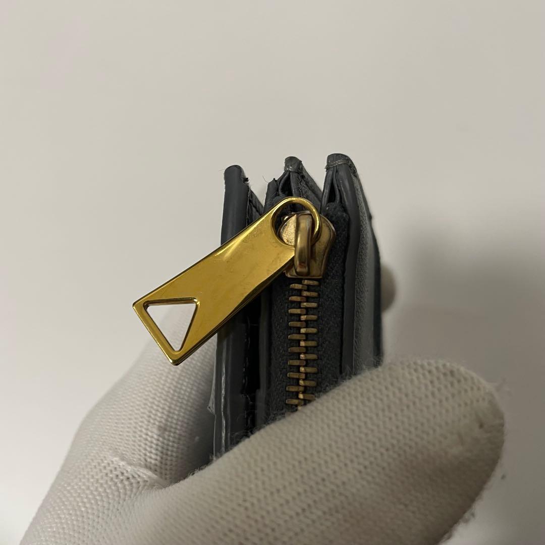 ✨️未使用級✨　Bottega Veneta マキシイントレチャート　折り財布