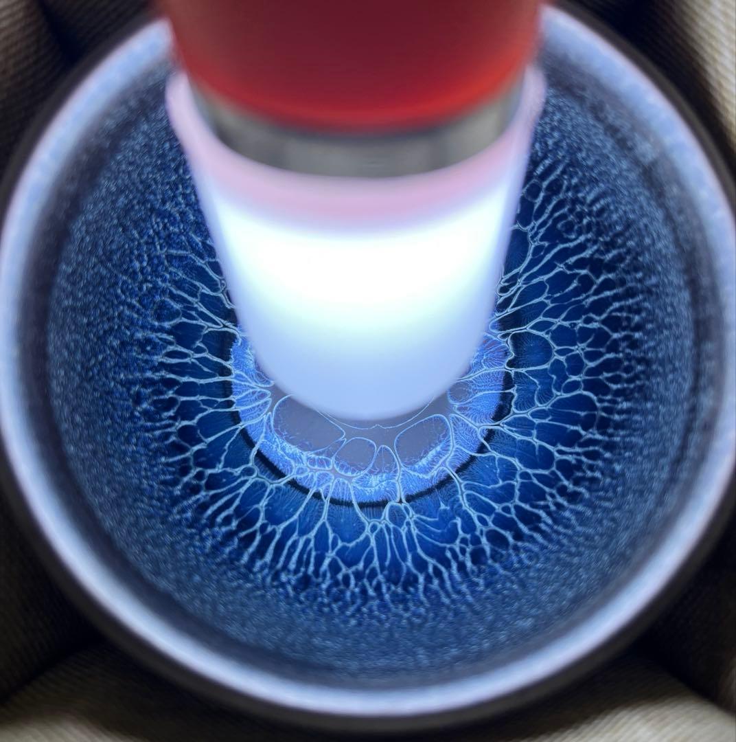 中国曜変天目茶碗2個セット　油滴天目　福建　建盏　建陽