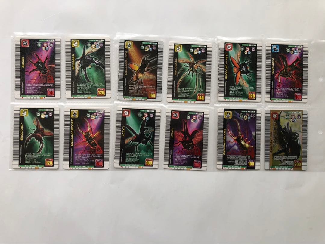 昆虫王者ムシキング 虫カード+技カード全176枚
