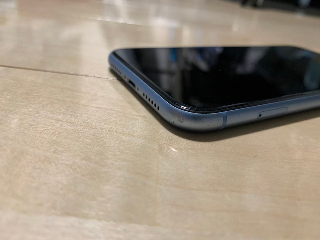 【値下げ】iPhoneXRブルー 256GB