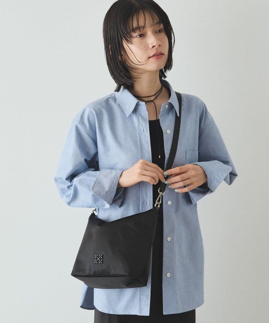 ラシット　軽量/シンプルショルダーバッグ【クラウズナイロン】