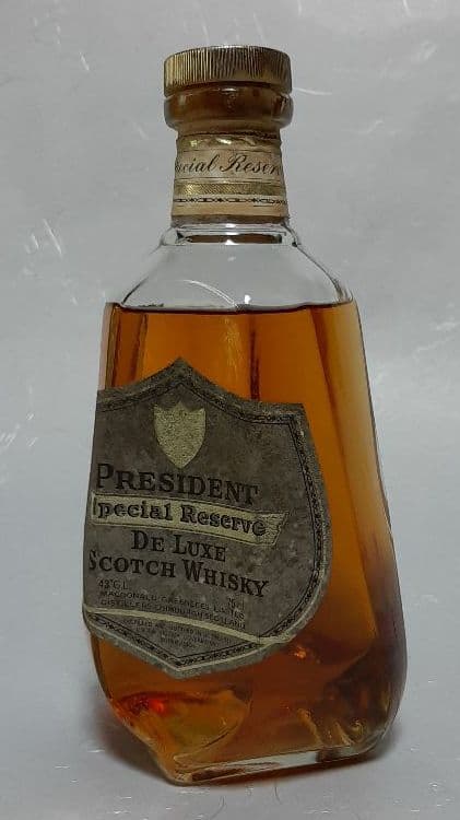 ウイスキー PRESIDENT Special Reserve De Luxe