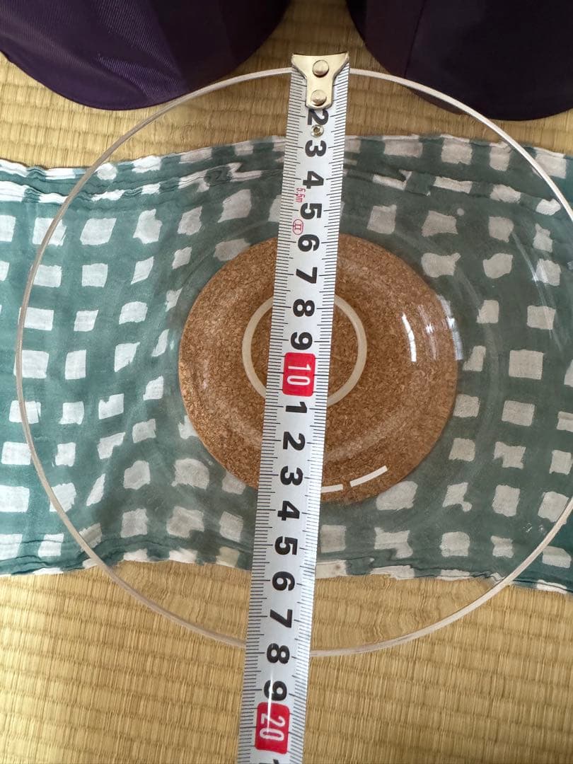 【マレット無】クリアタイプのクリスタルボウルとバッグ