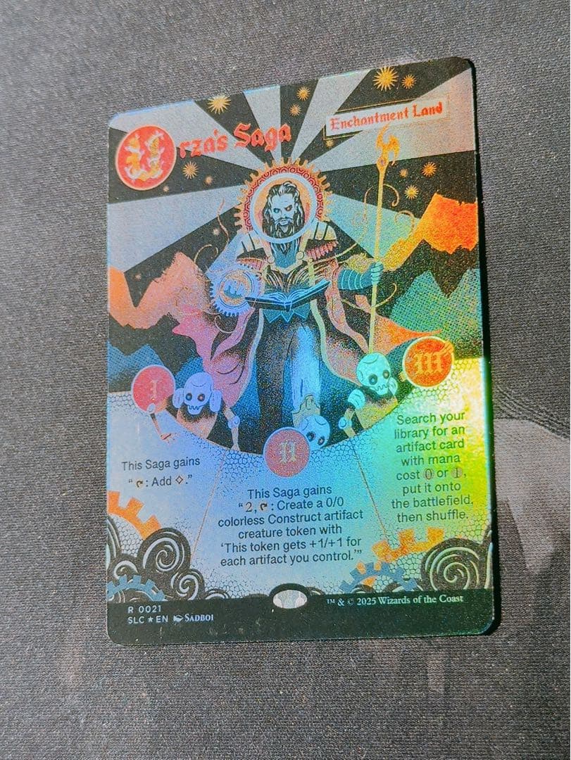 【角折れあり】【SLD Foil】ウルザの物語　英語