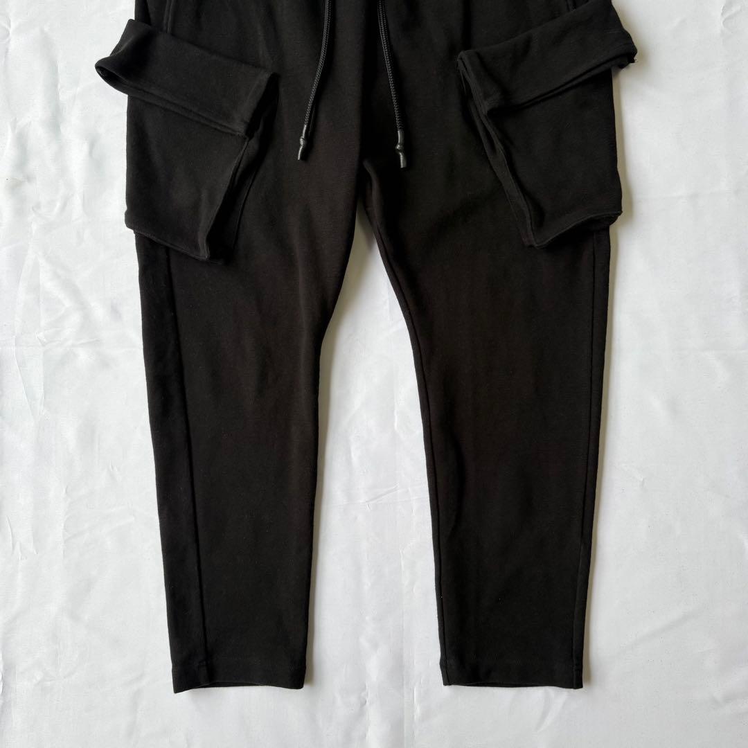 RIPVANWINKLE BUSH EASY JERSEY ブラック サルエル