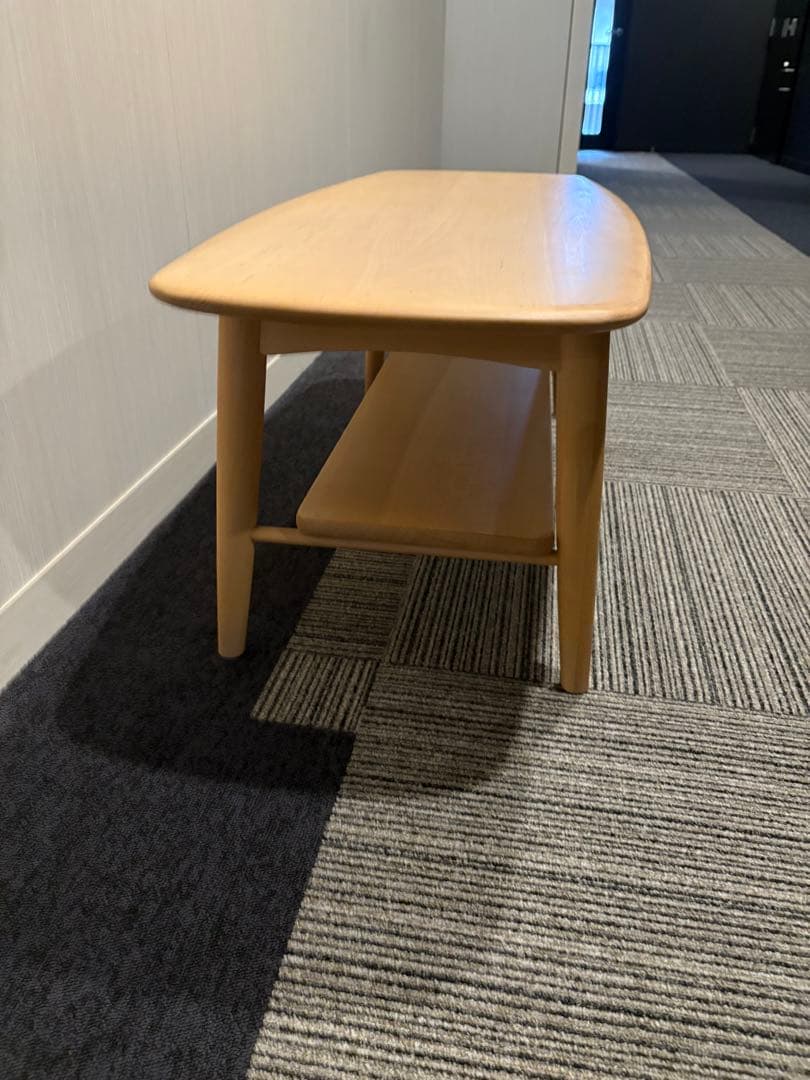 ローテーブル　天然木　イマダ　幅1メートル