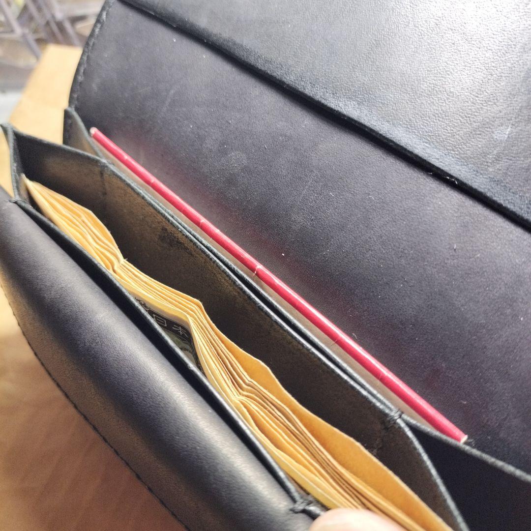 トラッカーウォレット 黒蛇