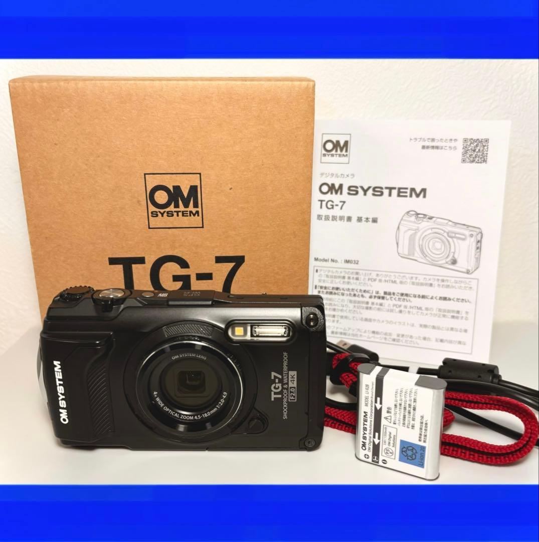 TG-7 OM SYSTEM デジタルカメラ