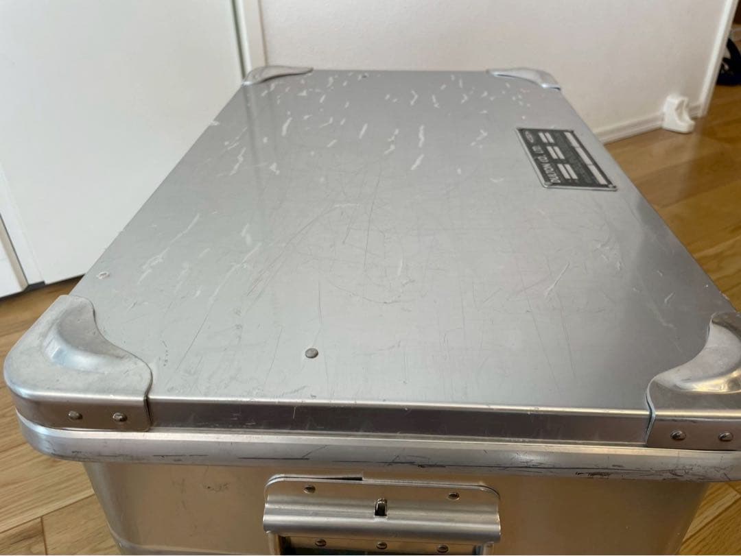 ※期間限定値下げ【廃盤・希少】DULTON アルミコンテナ M 旧型　ロゴなし