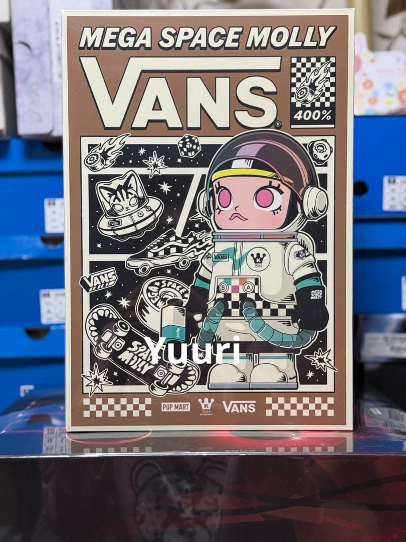 ぬいぐるみ POPMART MEGA SPACE MOLLY 400% VANS