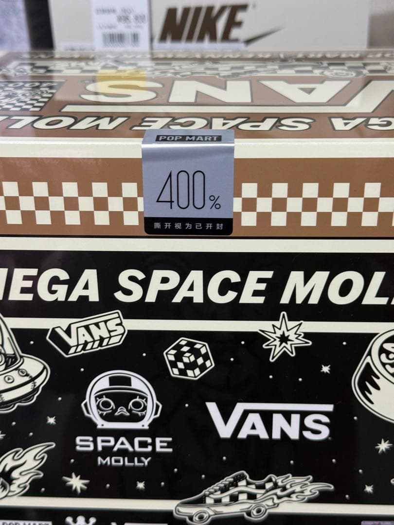 ぬいぐるみ POPMART MEGA SPACE MOLLY 400% VANS