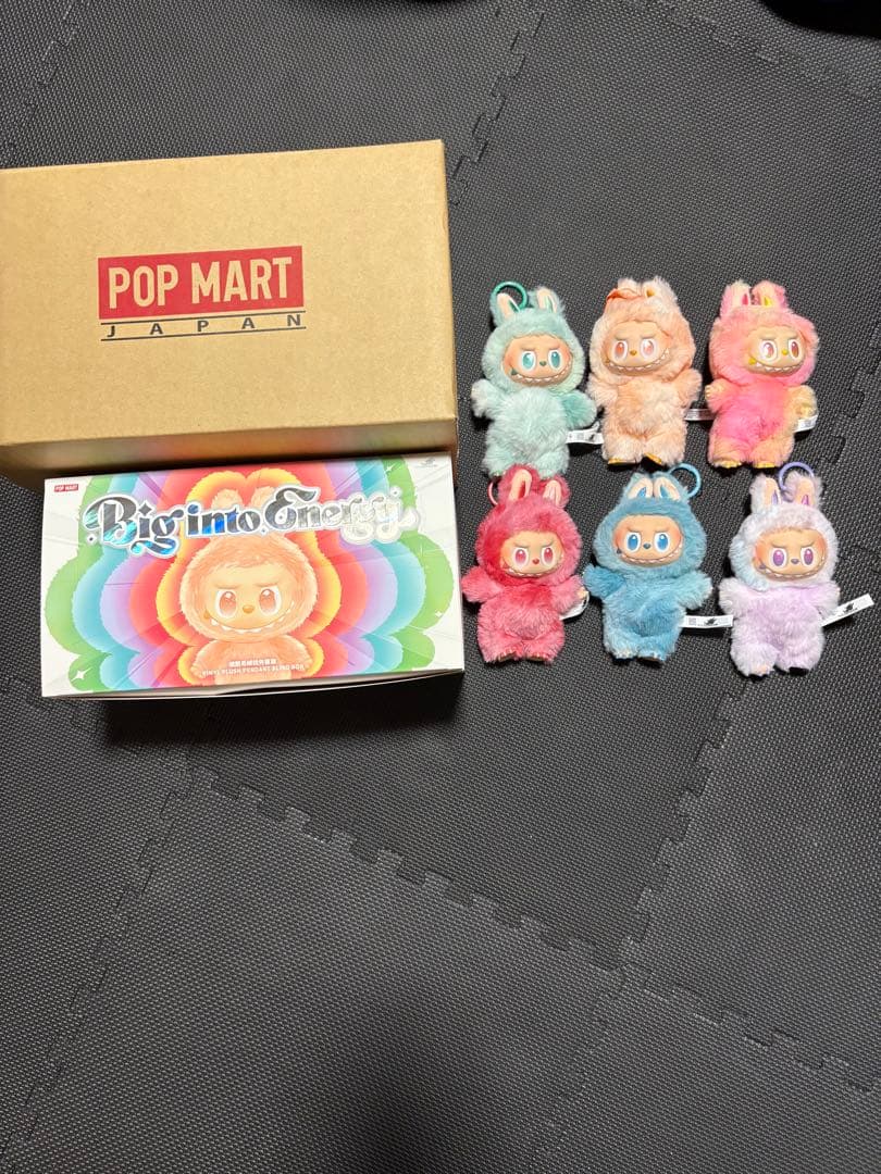 【正規品】開封済ラブブエナジーア ソートボックス6体入り全色