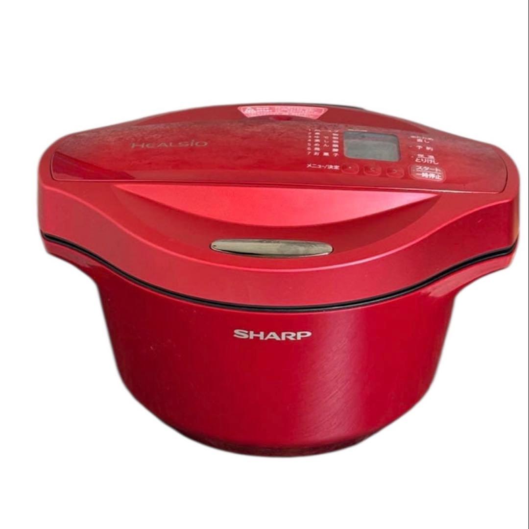 H*a様 大容量　SHARP ヘルシオホットクックレッド 2.4ℓ KN-HT2