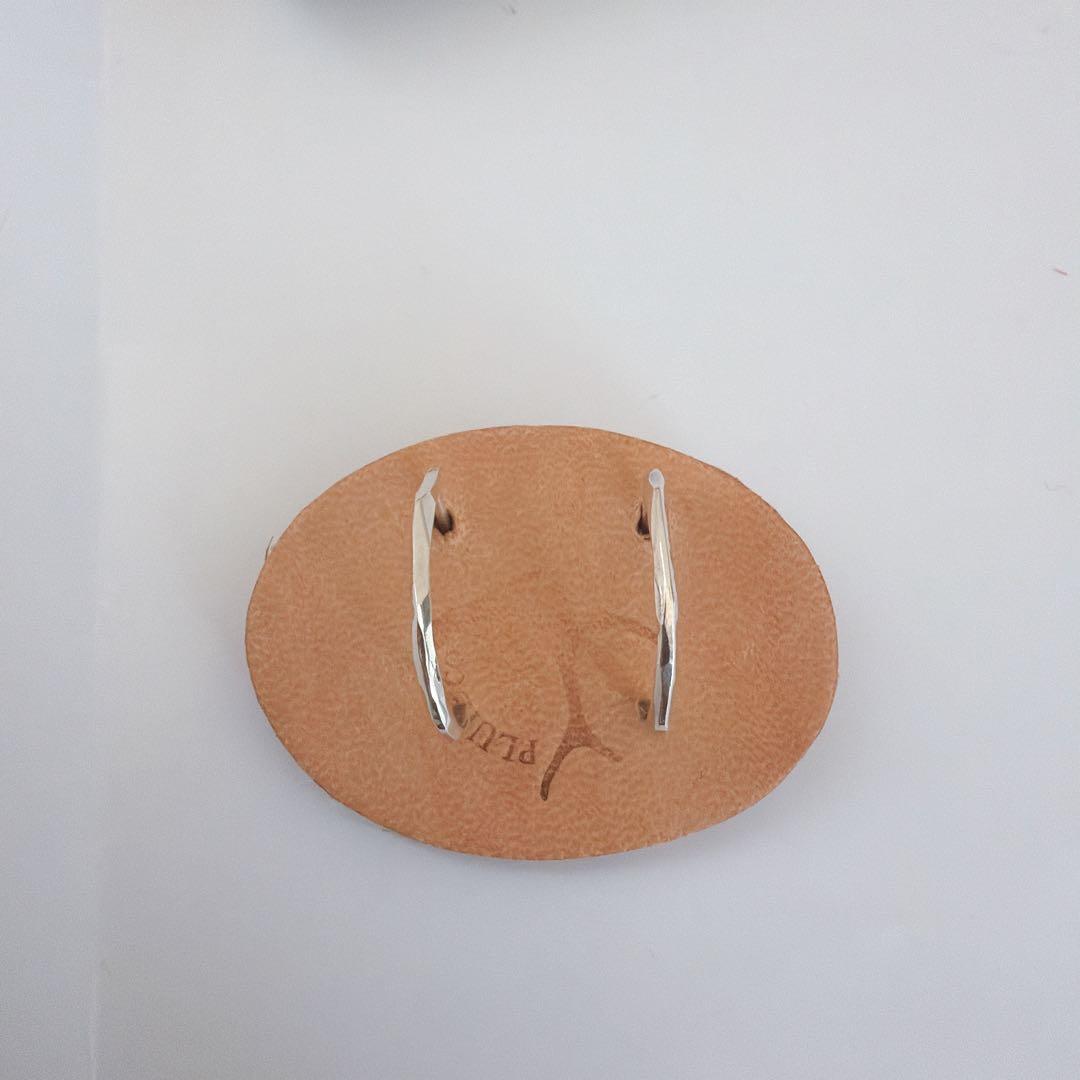 PLUIE プリュイ　リフレクション　ピアス　両耳　シルバー925