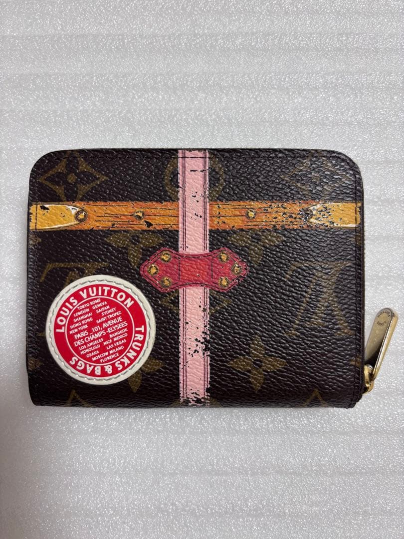 ルイヴィトン ジッピーパース サマートランク ブラウン 財布