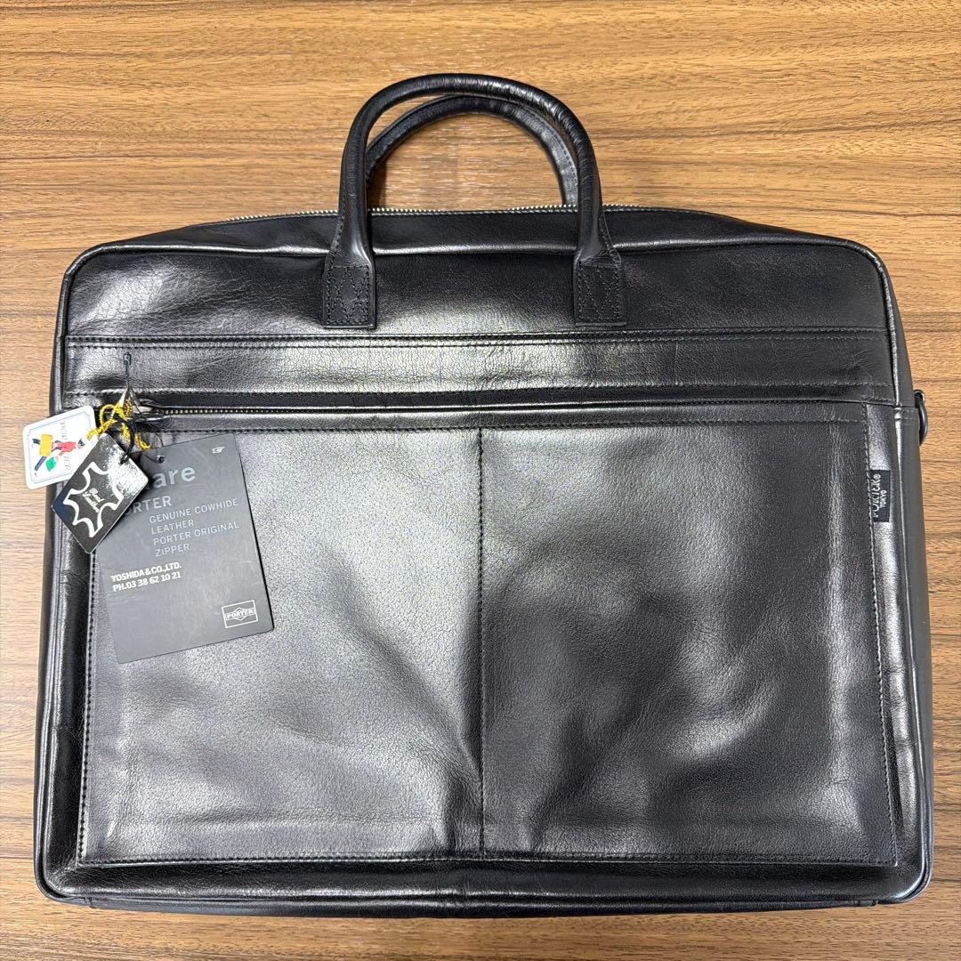 porter スクエアレザーバック 未使用品 値下げ