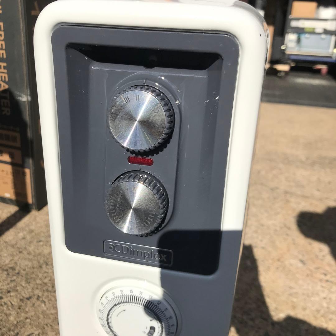 オイルヒーター　dimplex ホワイト