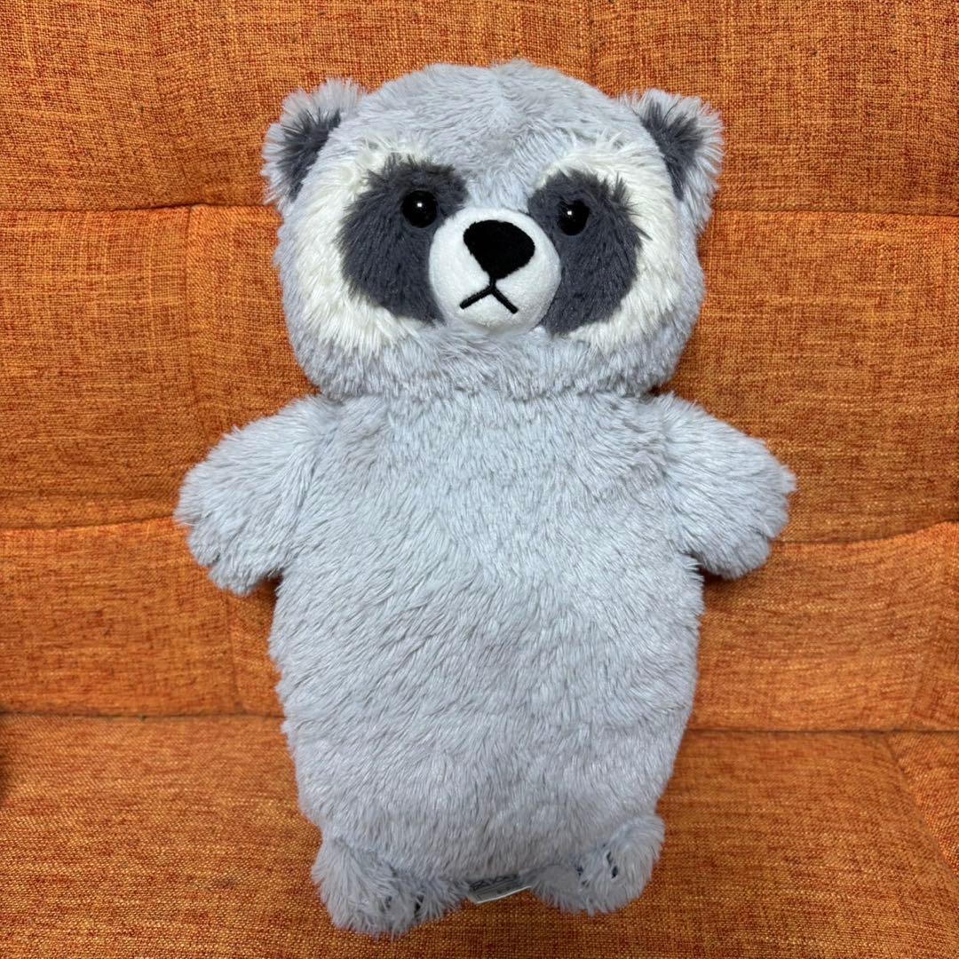 ニトリ Nウォームヌイグルミ アライグマ Q S ぬいぐるみ レア お顔厳選