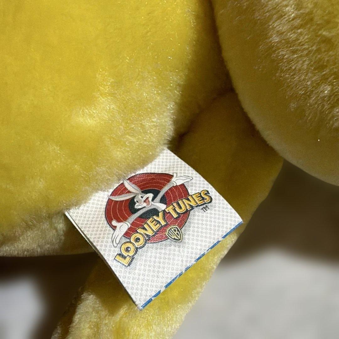 ルーニーテューンズ トゥイーティー 特大 ぬいぐるみ タグ付き レトロ