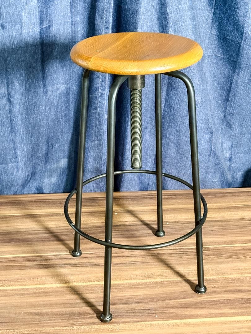 CRASH GATE コンベックス Ⅲ スツール 2脚セット 昇降式 ブラック